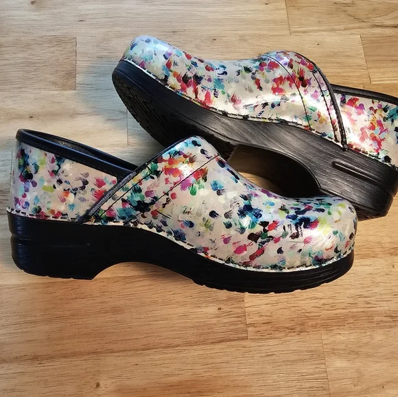 Paint splatter design Danskos 40 (9 - 9.5) - Picture 6 of 6